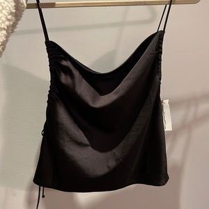 NWT sold out cotton candy LA black tank silk